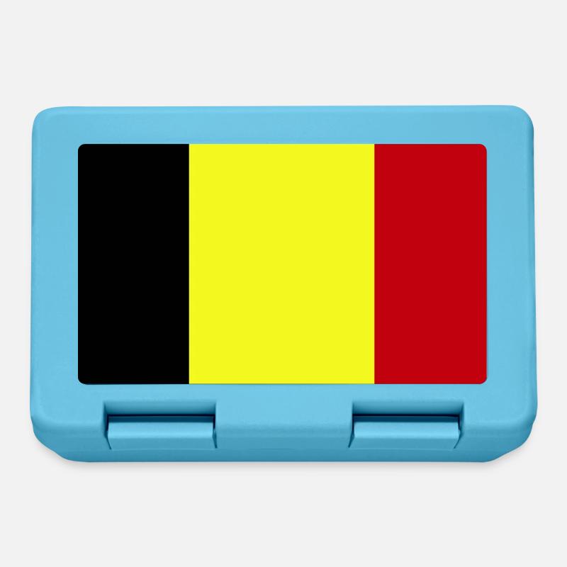 Anpassbare dreifarbige Flagge - Brotdose - Saphirblau
