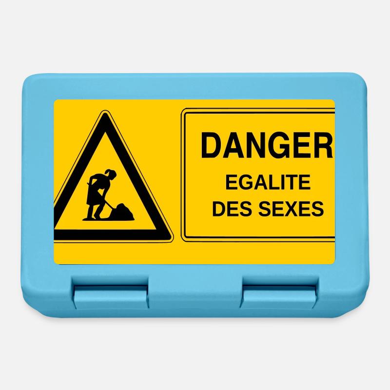 Gender equality - Lunchbox - sapphire blue