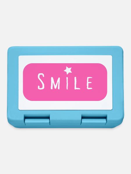 Smile - Brotdose - Saphirblau