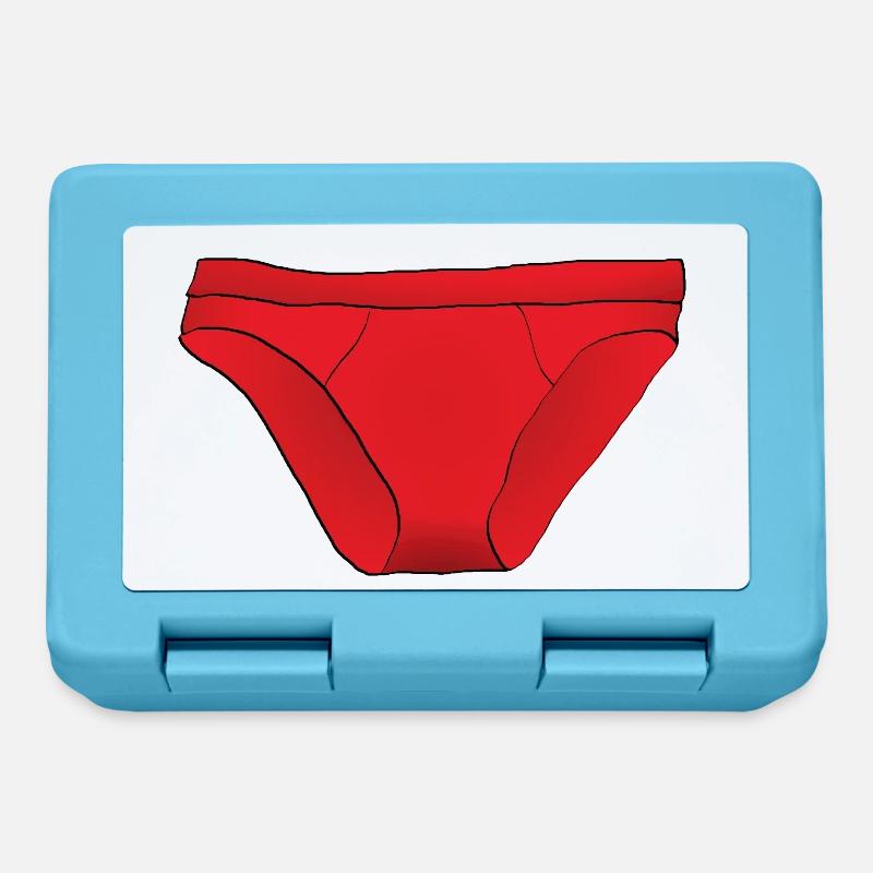 slip - Boîte à goûter - bleu saphir