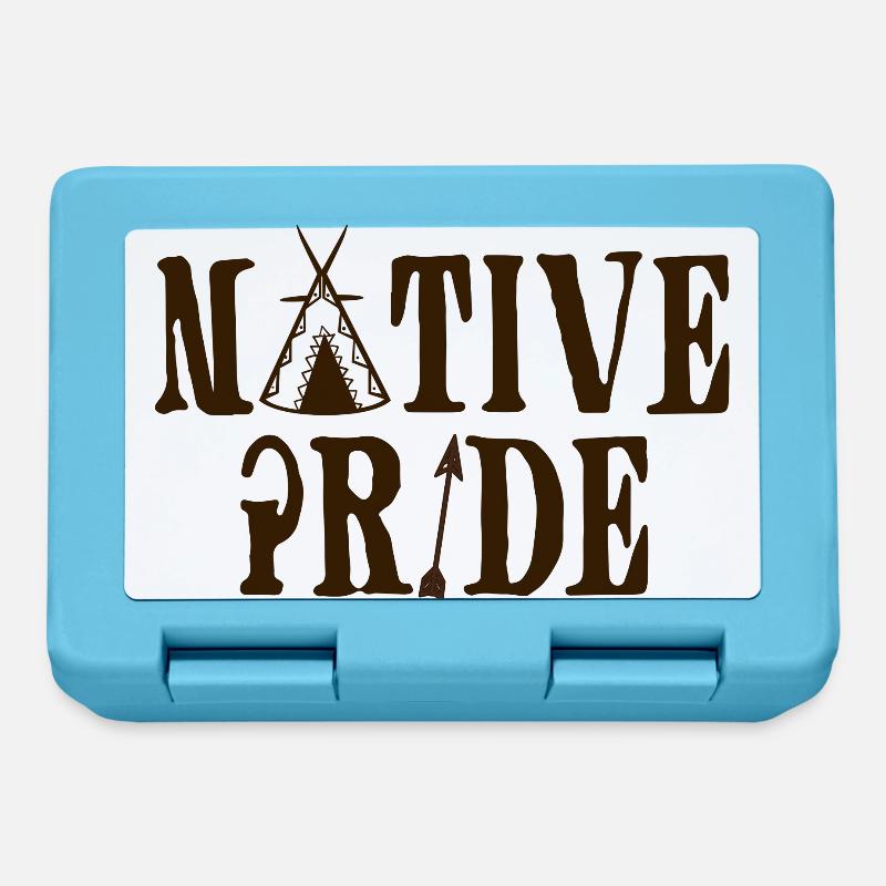 Indianer: Native Pride - Brotdose - Saphirblau