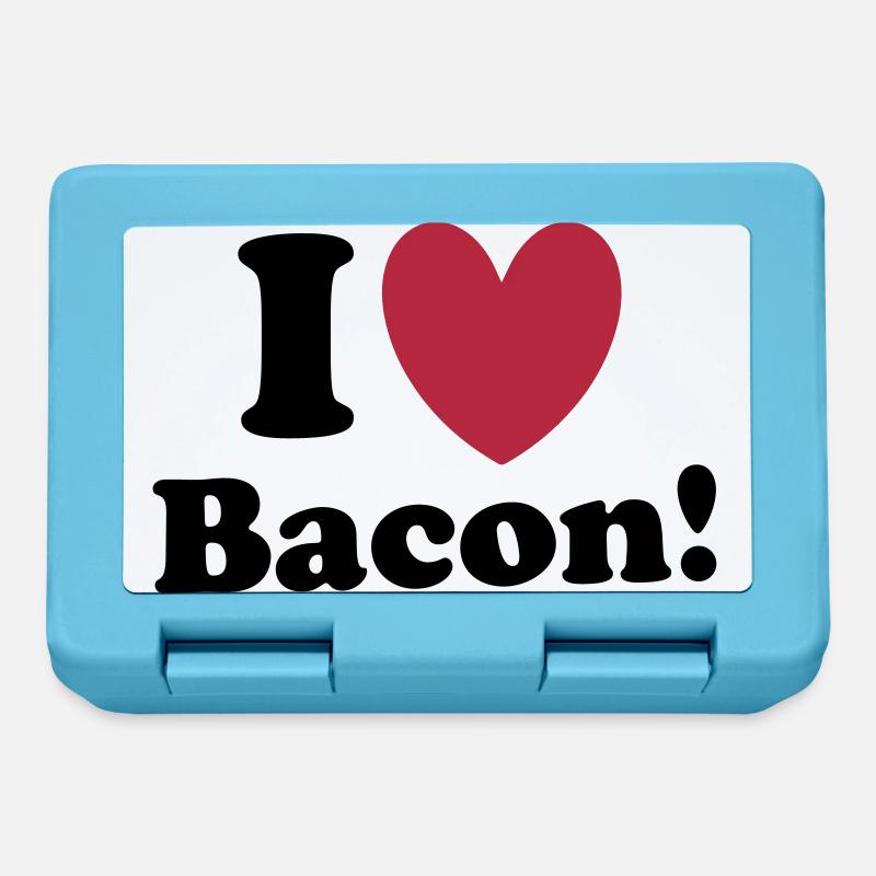 Bacon - Brotdose - Saphirblau