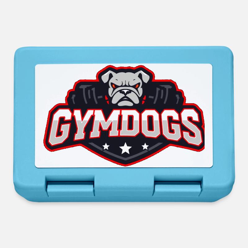 GymDogs Bulldog Force - Boîte à goûter - bleu saphir