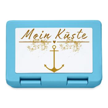 Moin Küste - Brotdose - Saphirblau - Vorne