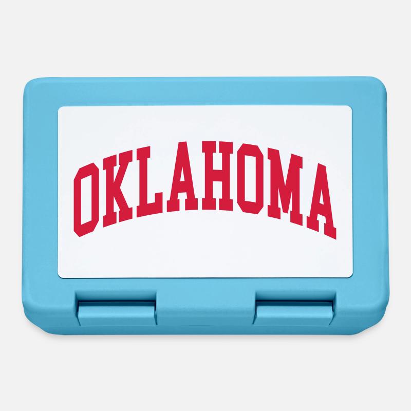 Oklahoma - Brotdose - Saphirblau