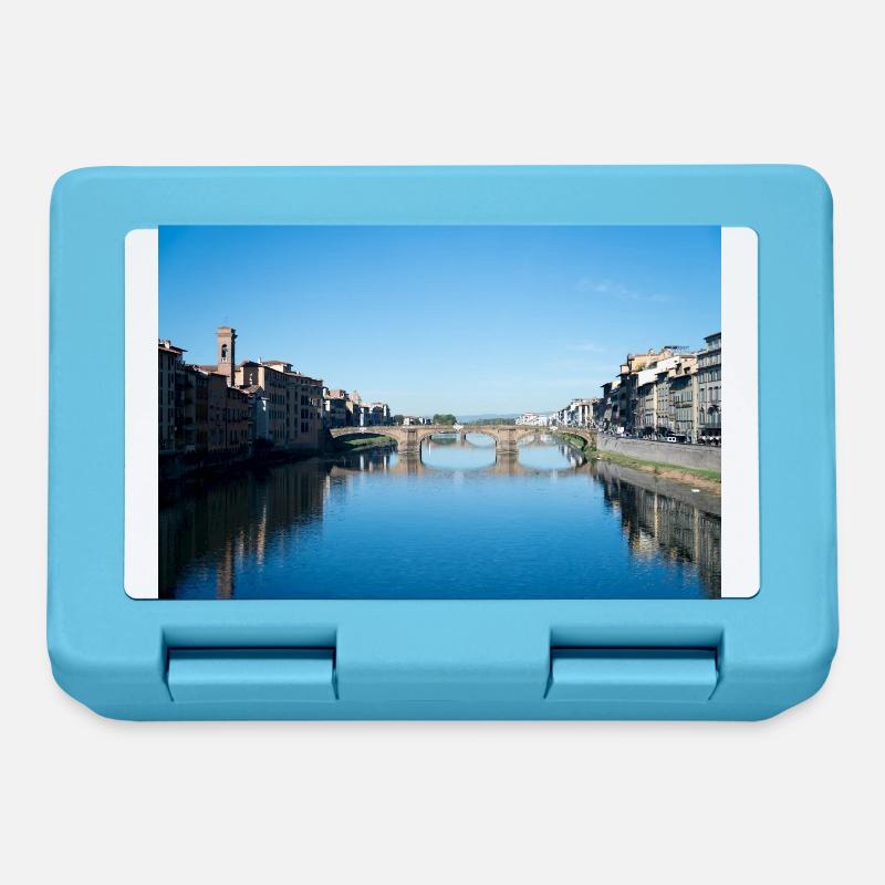 Ponts de Florence Italie V - Boîte à goûter - bleu saphir