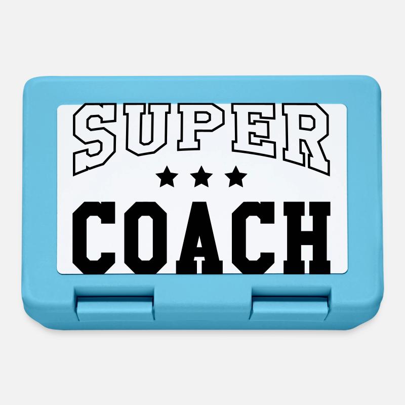 Coach / Coaching / Sport / Training / Trainer - Lunchbox - sapphire blue