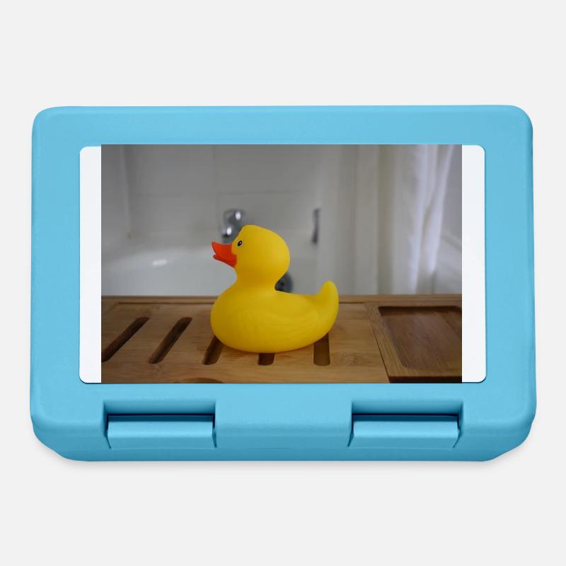 Rubber ducky - Lunchbox - sapphire blue