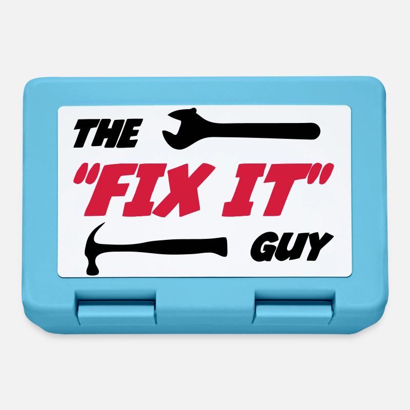 Der "Fix it" Guy 🔨 - Brotdose - Saphirblau