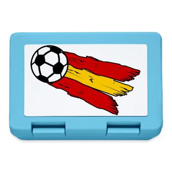 Die spanischen Fans - Brotdose - Saphirblau - Vorne