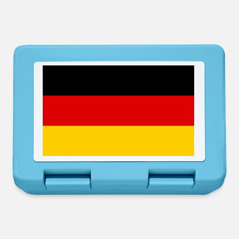 Drapeau de l'Allemagne 🇩🇪 - Boîte à goûter - bleu saphir