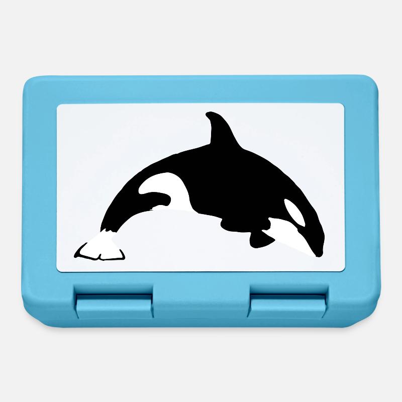Orca - Boîte à goûter - bleu saphir