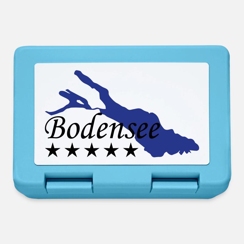Bodensee - Brotdose - Saphirblau