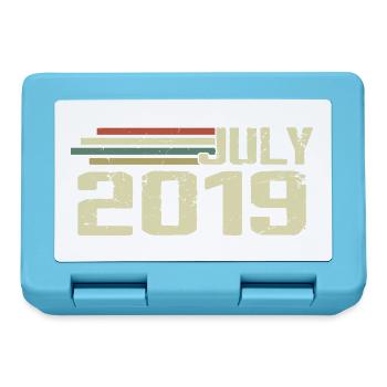 Birthday July 2019 Year 2019 July Class of 2019 - Lunchbox - sapphire blue - Front