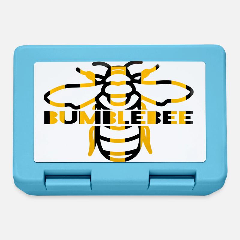 bumblebee - Lunchbox - sapphire blue
