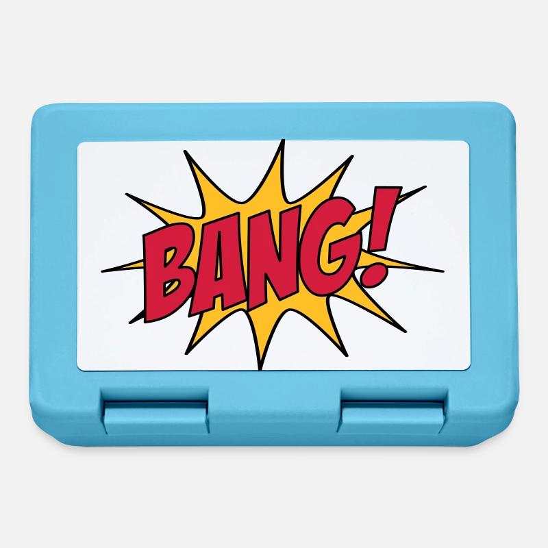 BANG! - Brotdose - Saphirblau