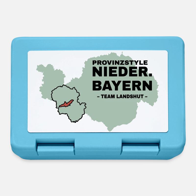 Basse-Bavière | LANDSHUT - Boîte à goûter - bleu saphir