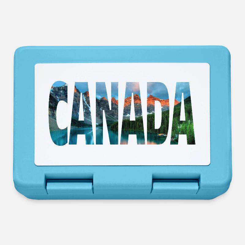 Canada - Lunchbox - sapphire blue