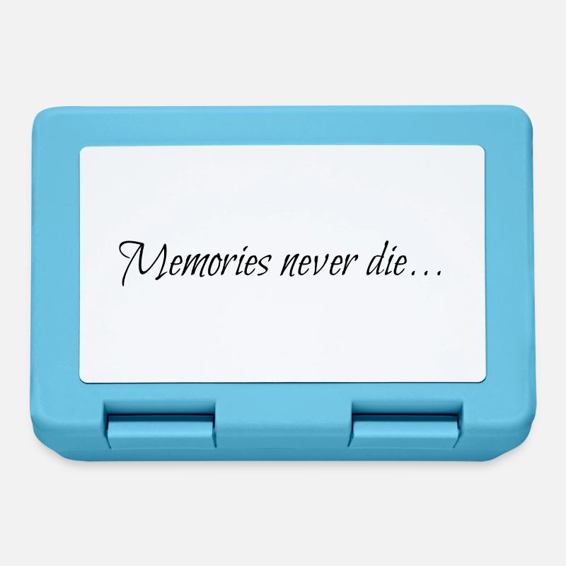Souvenirs - Boîte à goûter - bleu saphir