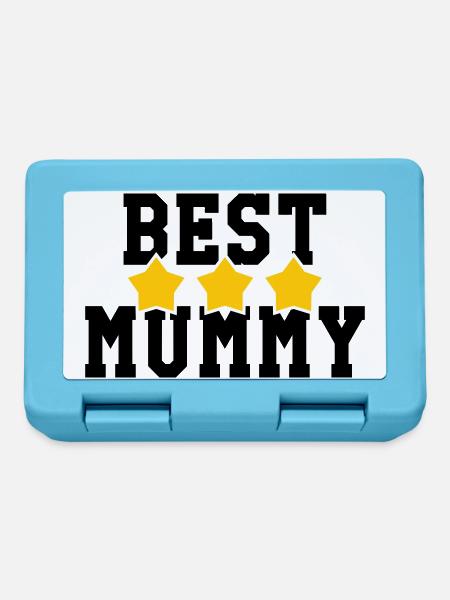 Best Mom - Mother's Day - Lunchbox - sapphire blue