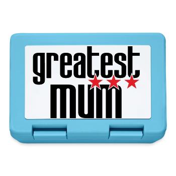 Best Mom - Mother's Day - Lunchbox - sapphire blue - Front