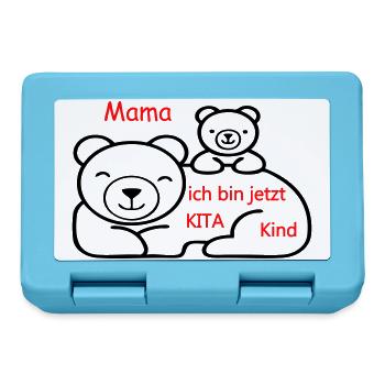 Kita Kind - Brotdose - Saphirblau - Vorne