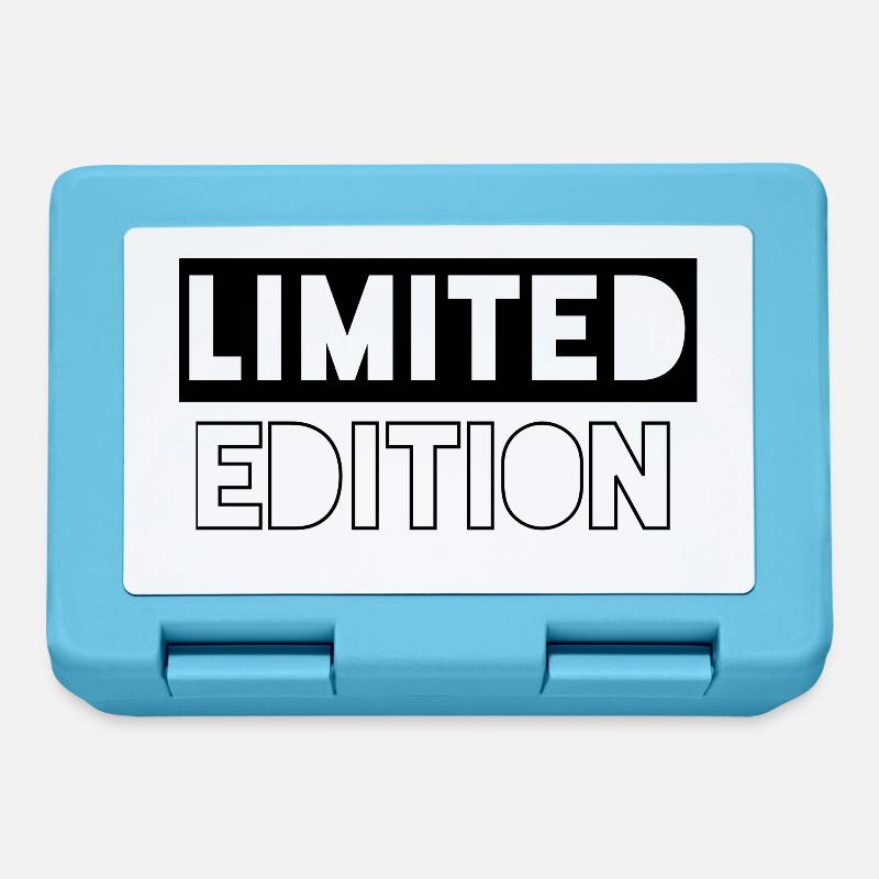Édition limitée - Boîte à goûter - bleu saphir