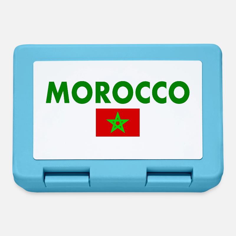 Morocco - Lunchbox - sapphire blue