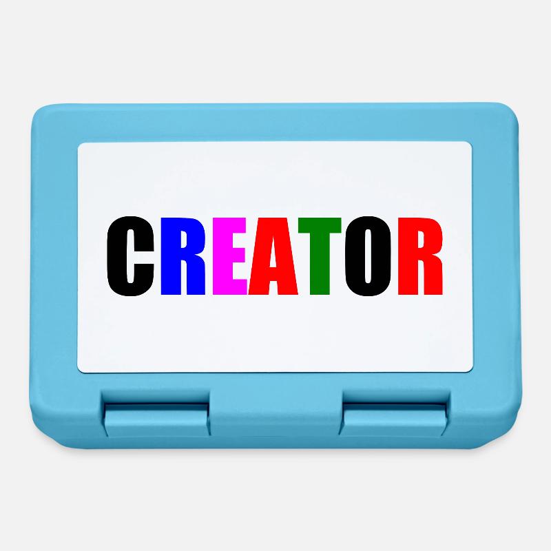 Creator - Boîte à goûter - bleu saphir