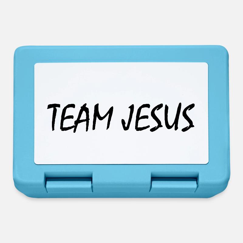 Team jesus - Boîte à goûter - bleu saphir