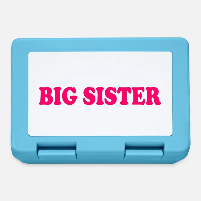 Big sister - Boîte à goûter - bleu saphir