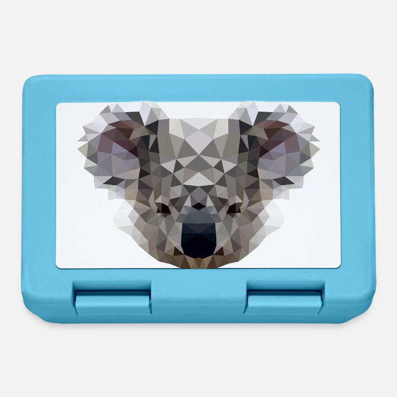 Polygon Koala - Brotdose - Saphirblau
