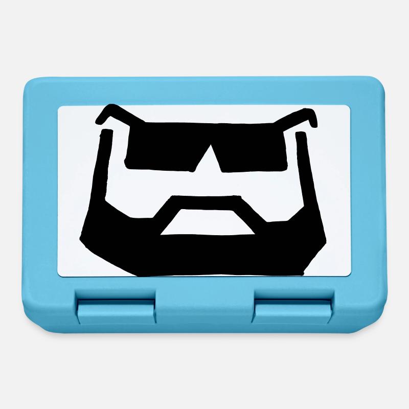 bart brille - Brotdose - Saphirblau