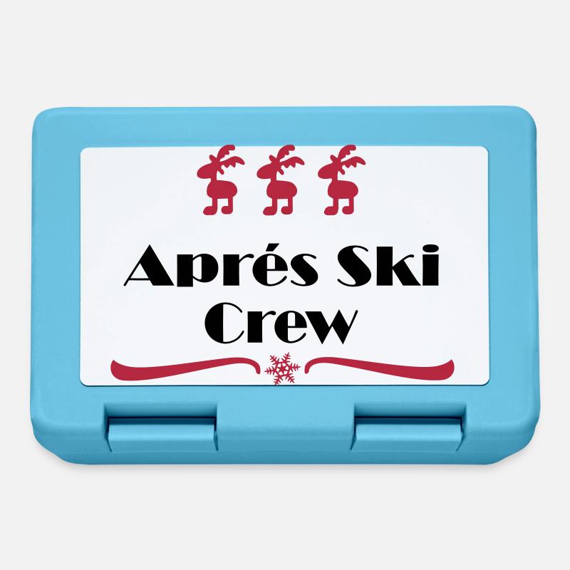 apres ski - Brotdose - Saphirblau