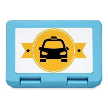 Taxi - Boîte à goûter - bleu saphir - Devant