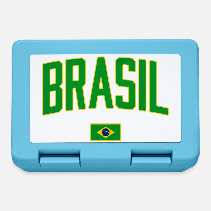 Brésil | Brasil - Boîte à goûter - bleu saphir