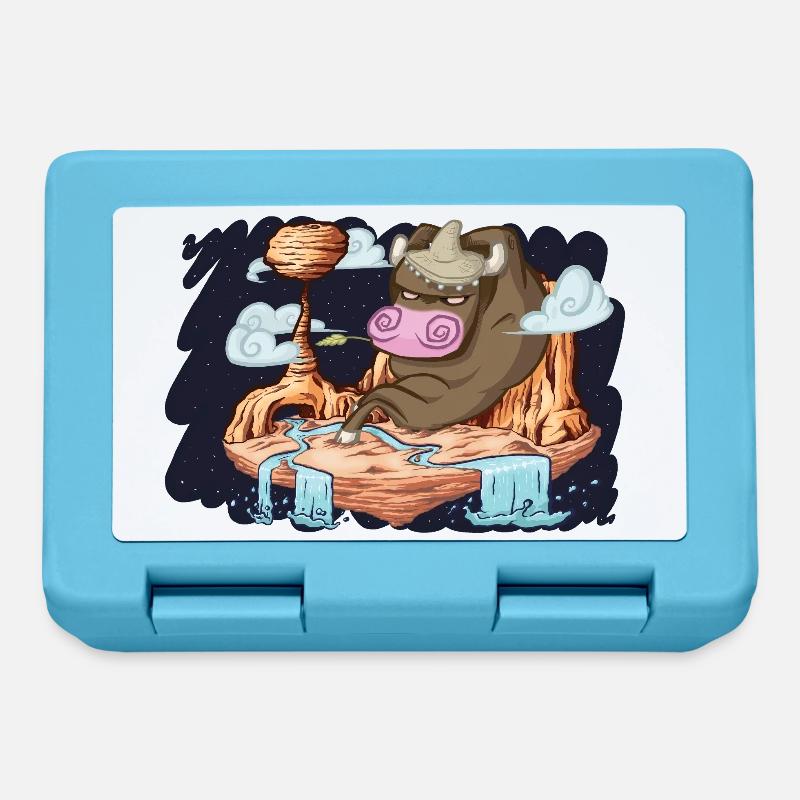 Mexicow - Lunchbox - sapphire blue