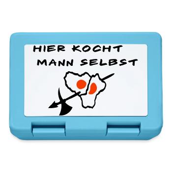 Koch - Brotdose - Saphirblau - Vorne