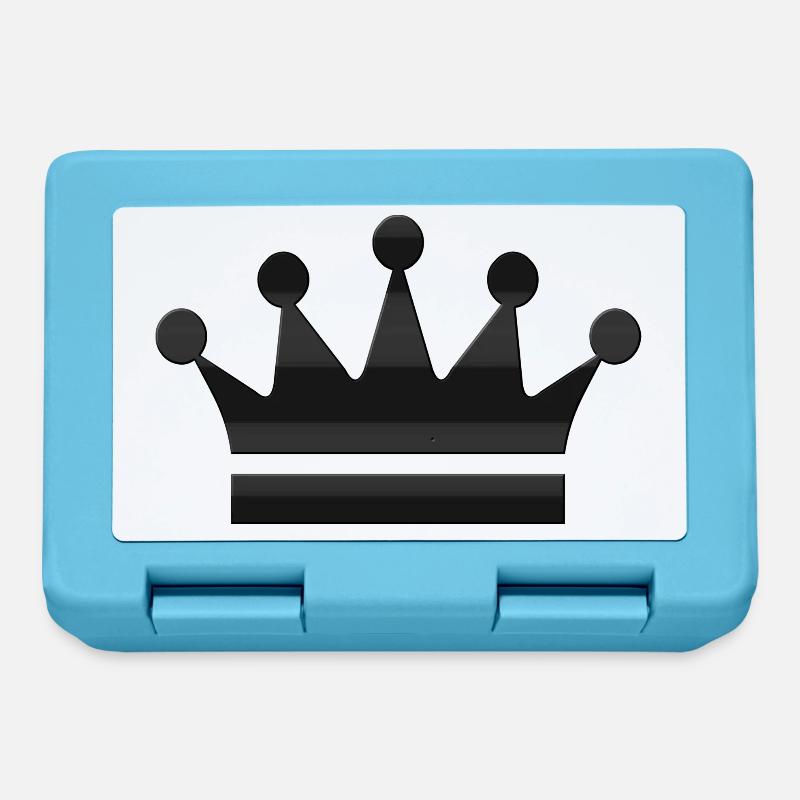 crown - Lunchbox - sapphire blue