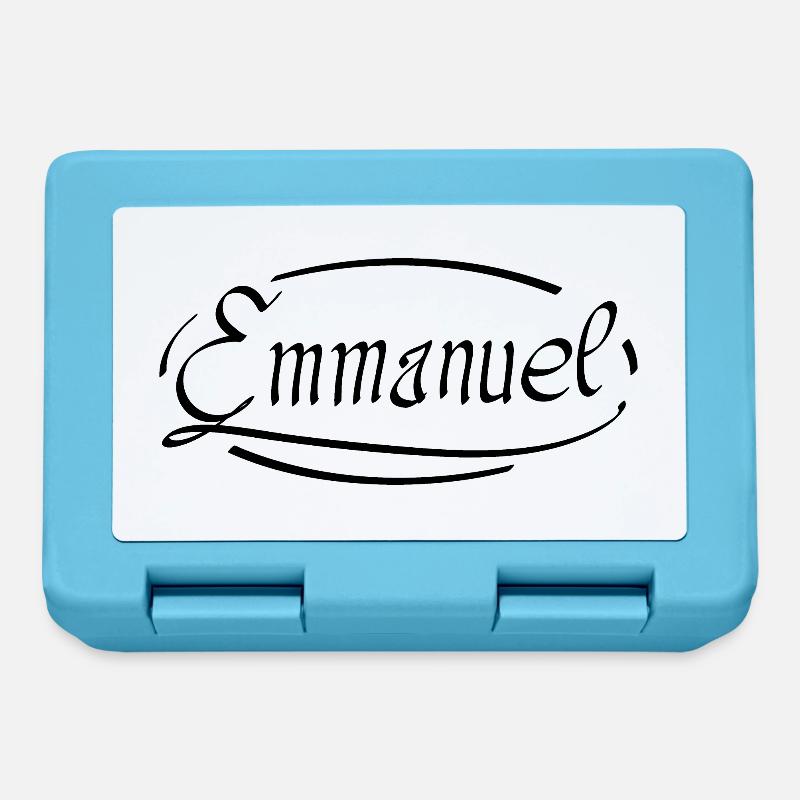 Immanuel - Lunchbox - sapphire blue