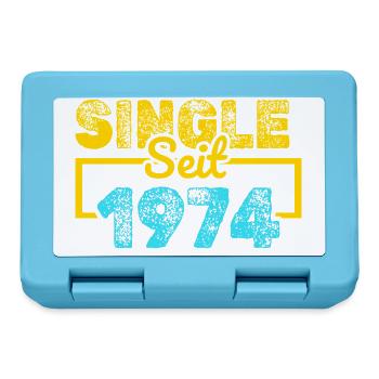 seit 1974 - Brotdose - Saphirblau - Vorne