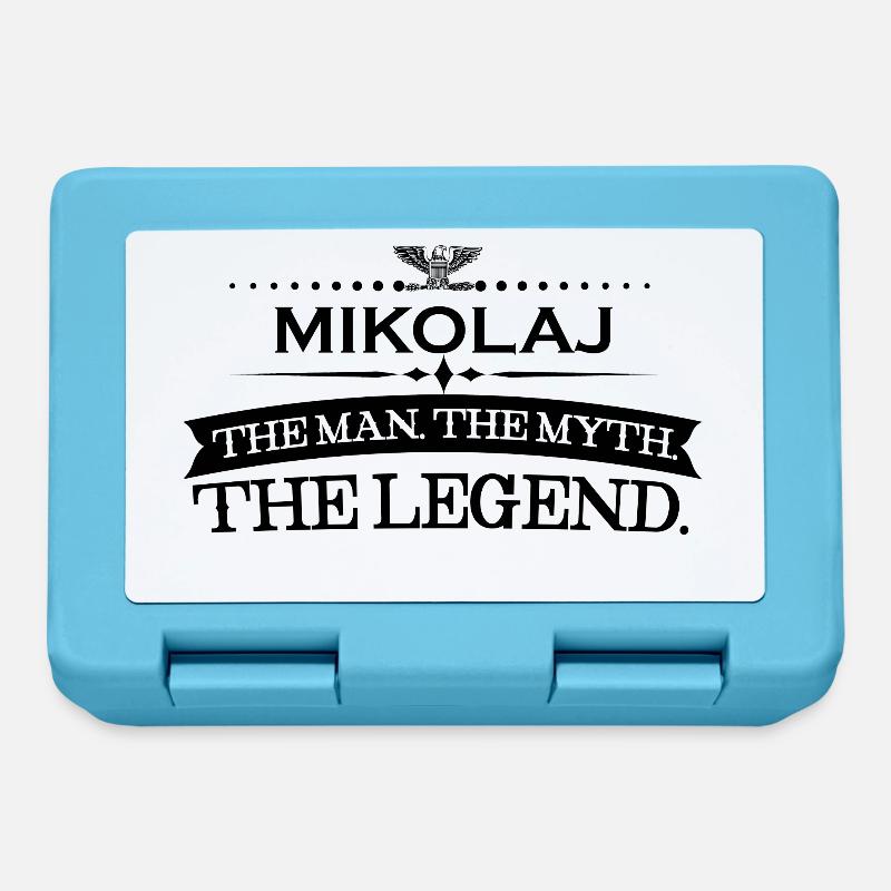 Mann mythos legende geschenk Mikolaj - Boîte à goûter - bleu saphir