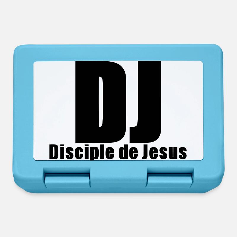 DJ Disciple de Jesus - Boîte à goûter - bleu saphir