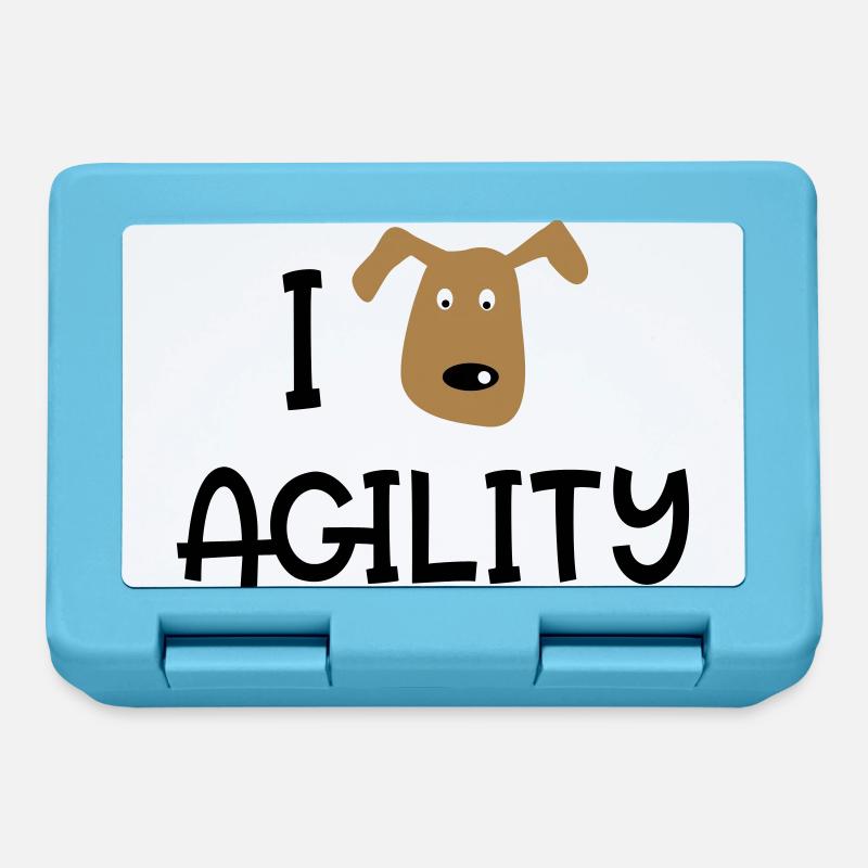 AGILITY - Brotdose - Saphirblau