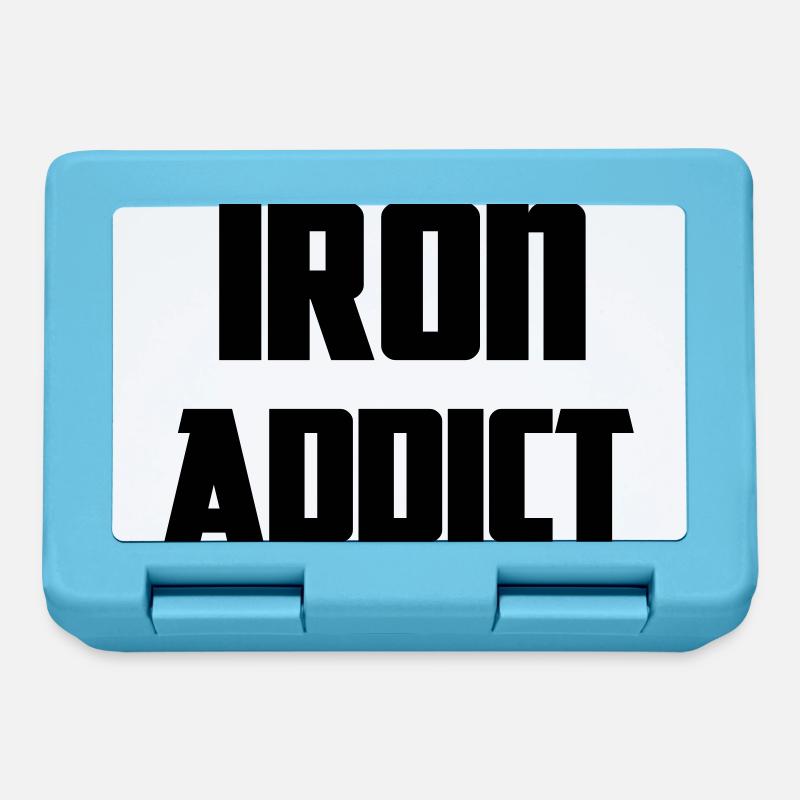 Iron - Brotdose - Saphirblau