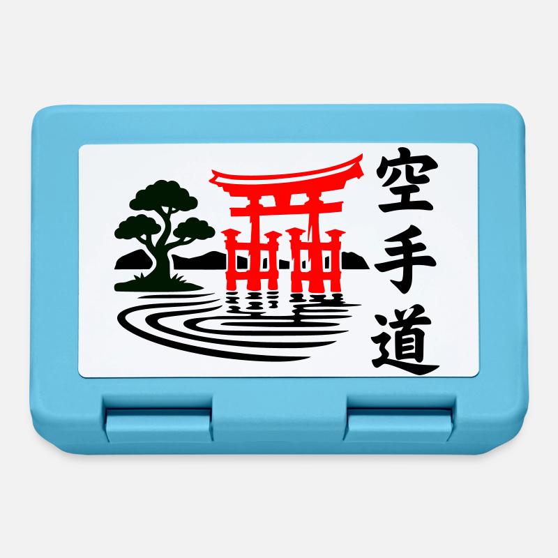 Karate Nature - Lunchbox - sapphire blue