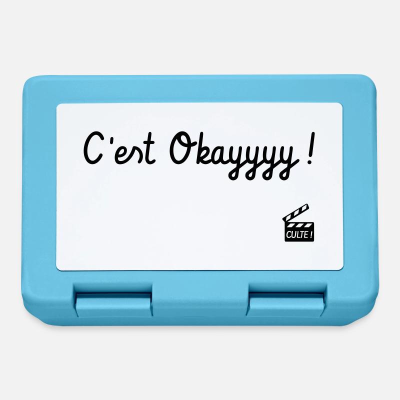 C'est okayyyy ! Jacquouille - Les Visiteurs - Boîte à goûter - bleu saphir