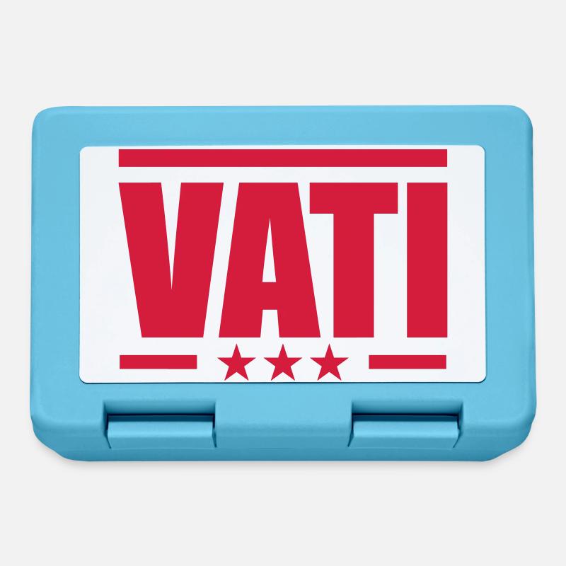 Vati - Brotdose - Saphirblau