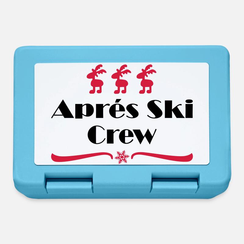 Apres ski - Brotdose - Saphirblau