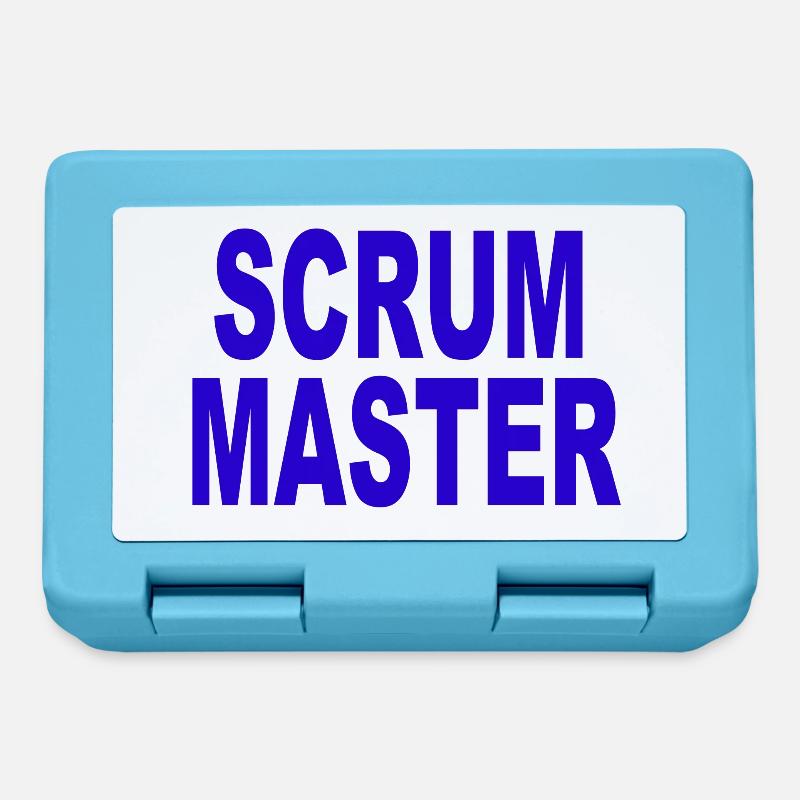 Agile - Scrum Master - Lunchbox - sapphire blue